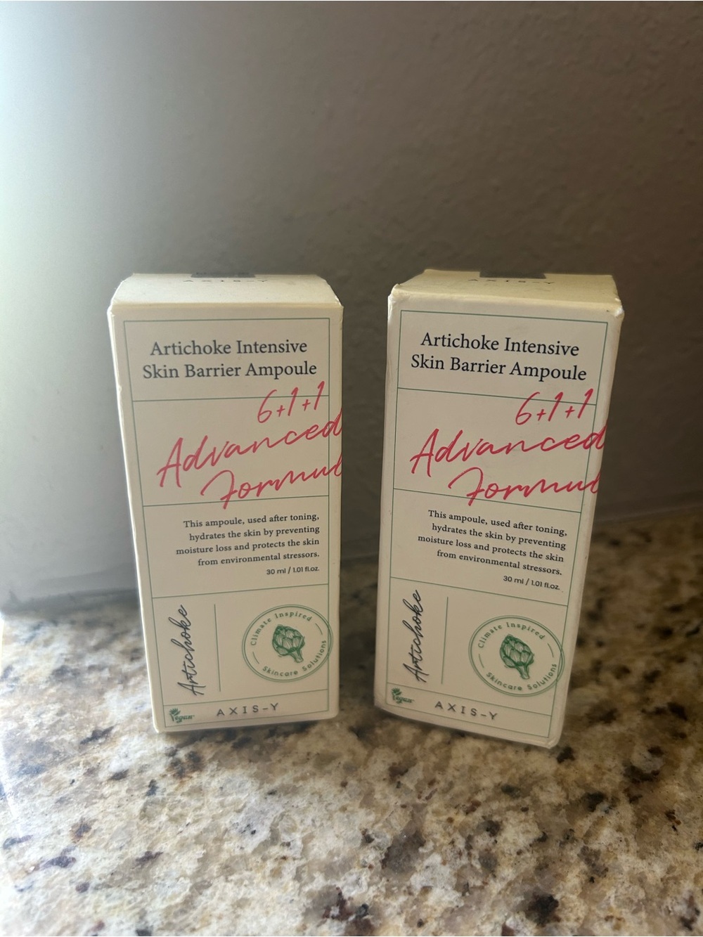 AXIS-Y Artichoke Intensive Skin Barrier Ampoule - Bundle of 2